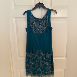 Adrianna Papell Beaded Cocktail Dress